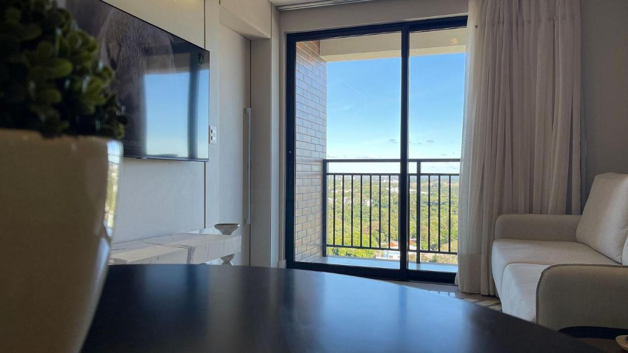 Апартаменты Studio No Ultimo Andar No Centro De Foz Com Vista Para O Rio Parana Фос-ду-Игуасу Экстерьер фото